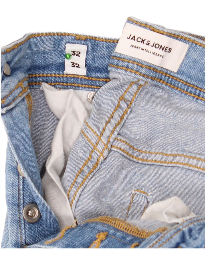 Jack & Jones Ženske uske traperice W32 L32 Plavi pamuk