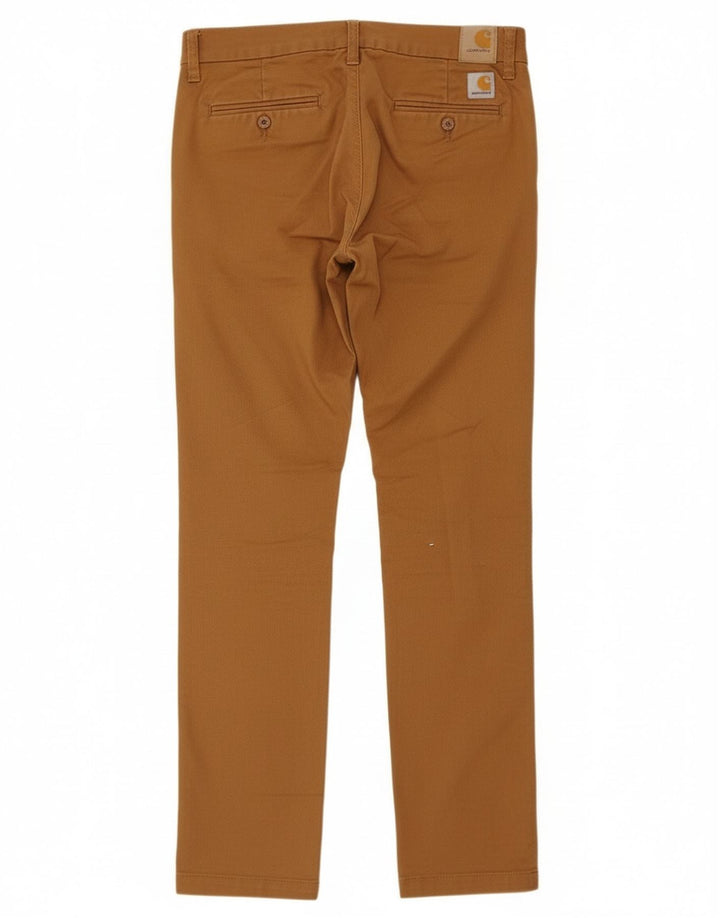 Carhartt muške Sid uske chino hlače W29 L32 bež pamuk