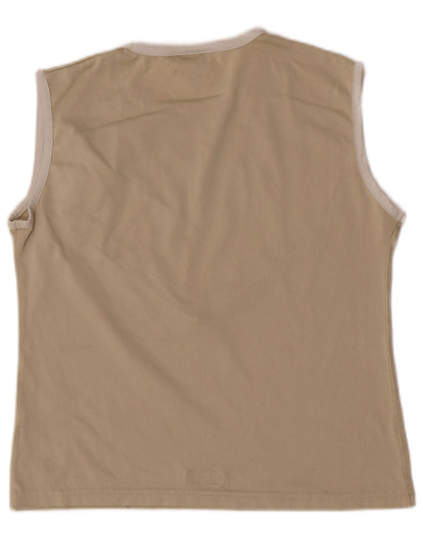 Puma ženski prsluk bez rukava UK 14 Large Beige Colourblock