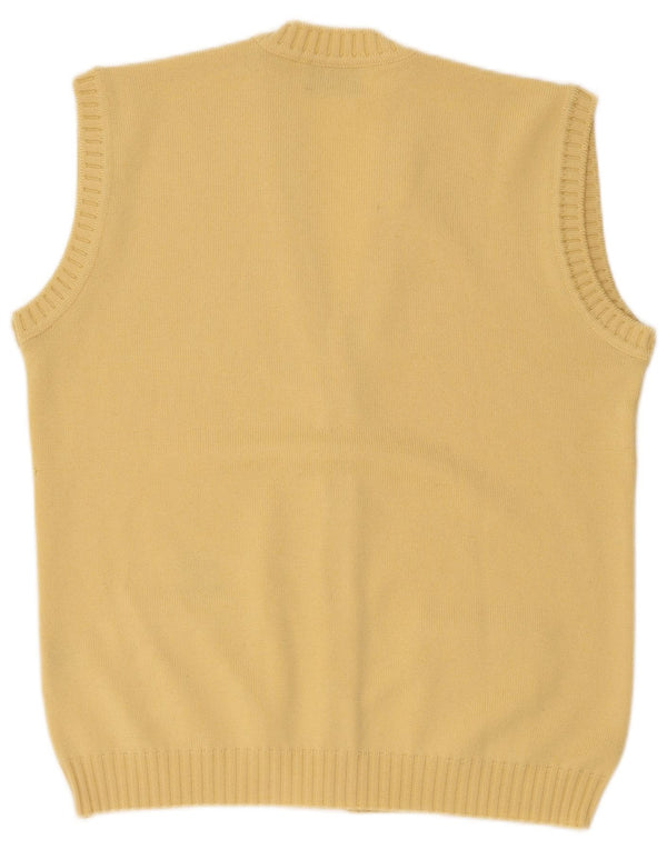 Woods & Irons Ženski džemper bez rukava EU 44 XL Žuta vunena