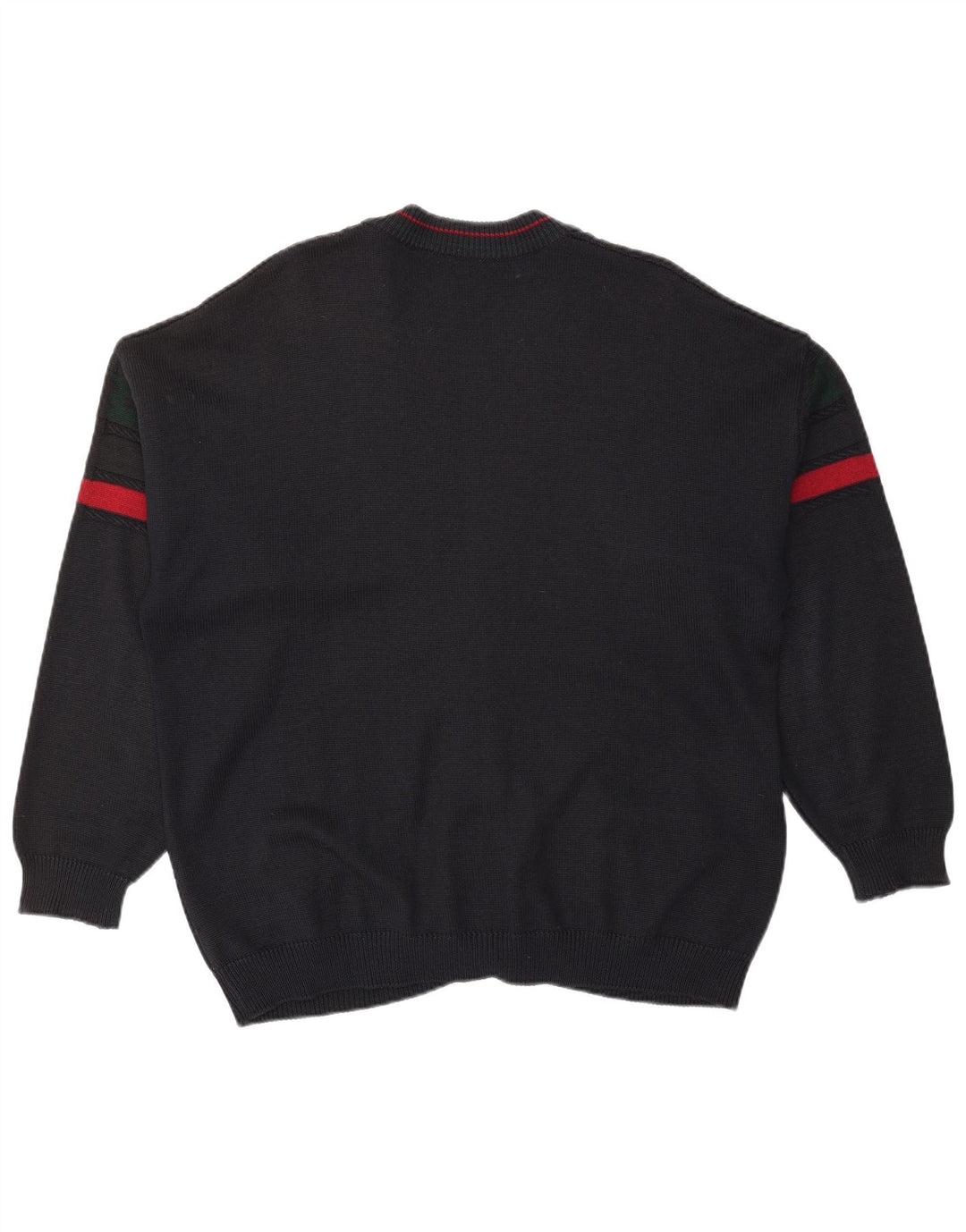 Vintage muški kardigan pulover XL crne boje