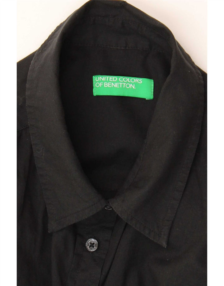 Benetton ženska košulja UK 14 srednje crna