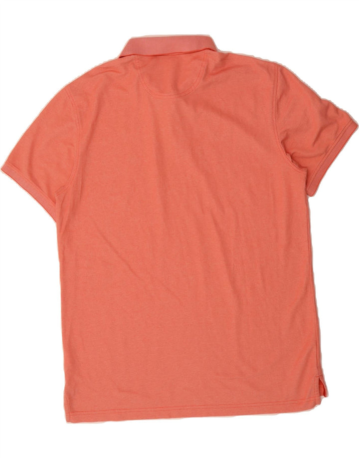 IZOD Mens Polo Shirt XL Pink Cotton Vintage Izod and Second-Hand Izod from Messina Hembry 