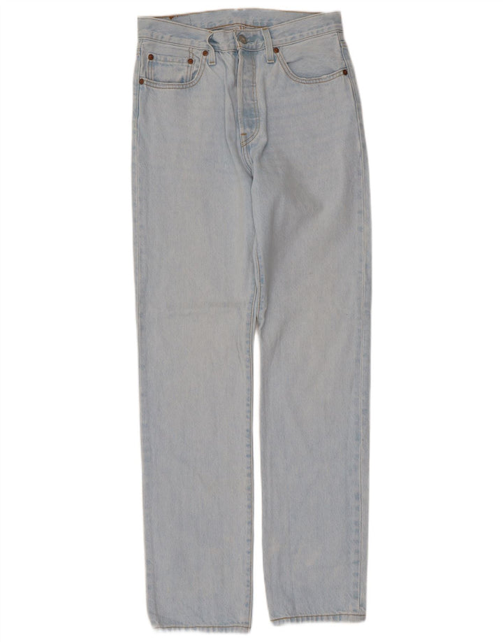 Levi's muške 501 ravne traperice W27 L32 plavi pamuk