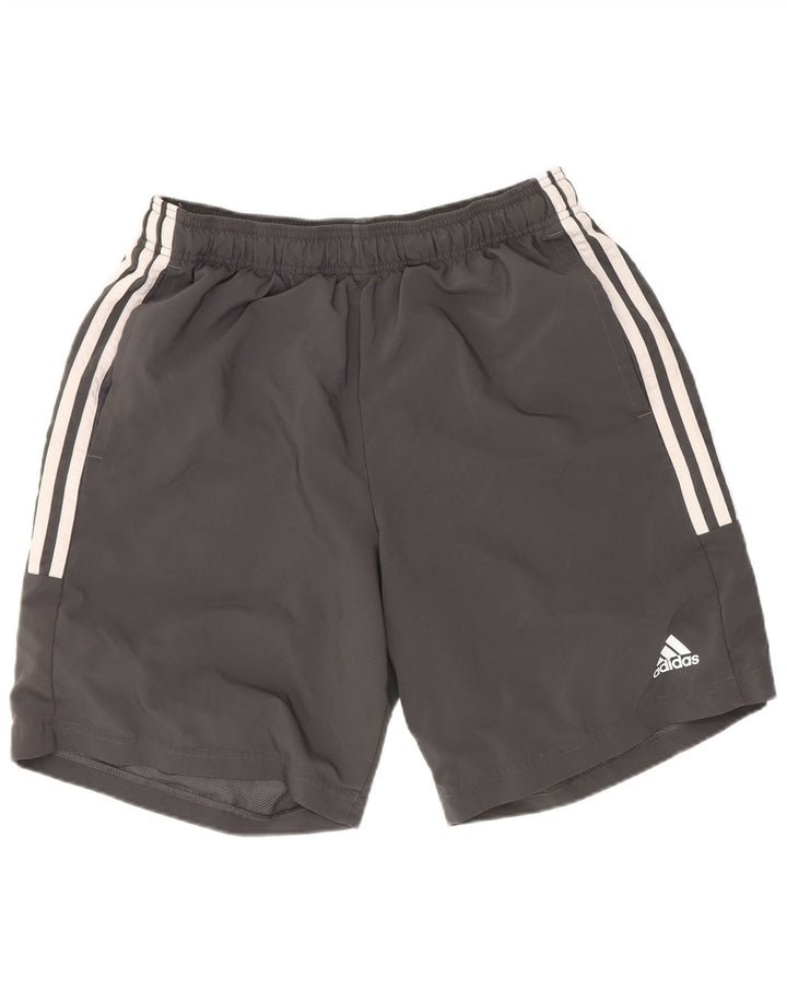 Adidas muške sportske kratke hlače srednje sive boje od poliestera