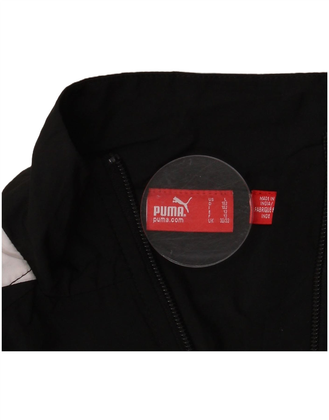 PUMA Boys Graphic Trenirka Gornja jakna 11-12 godina Black Colourblock