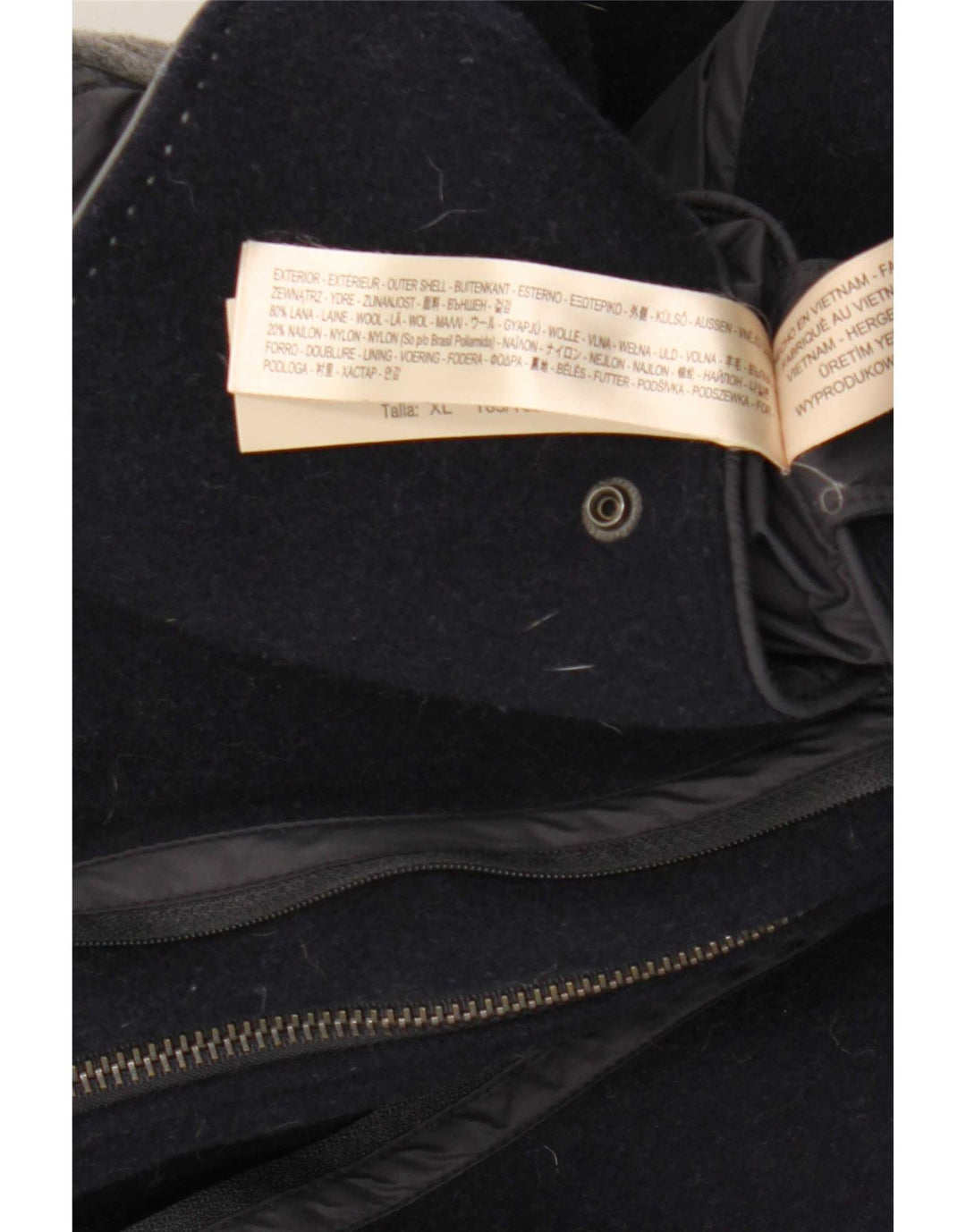 Massimo Dutti muška jakna sa 4 gumba UK 42 XL tamnoplava vuna