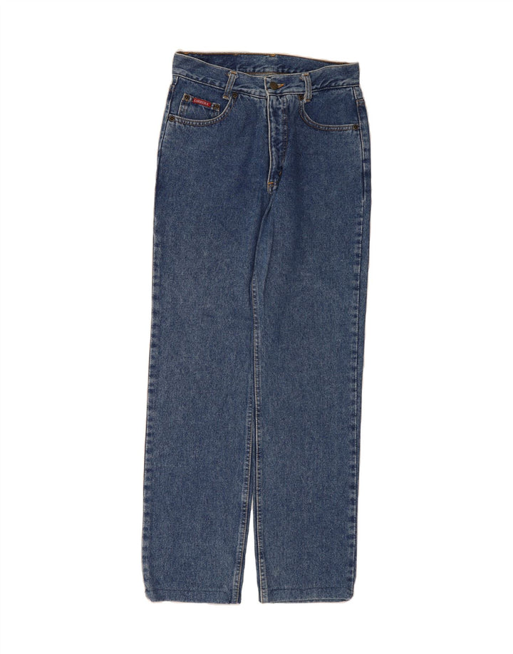 CARRERA Womens Straight Jeans IT 44 Medium W28 L29 Blue Cotton Vintage Carrera and Second-Hand Carrera from Messina Hembry 