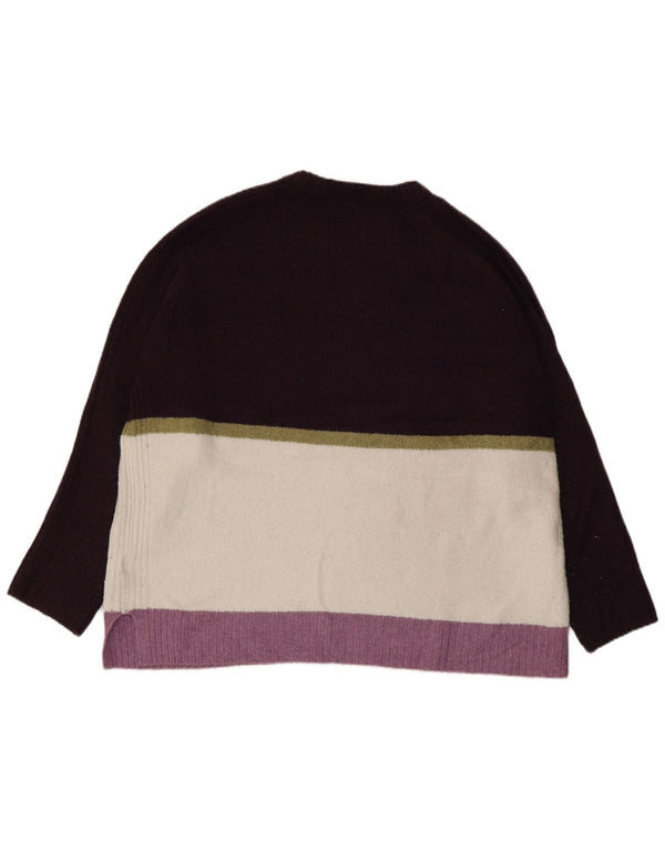 Marks & Spencer ženski džemper s okruglim izrezom UK 18 XL ljubičasta boja