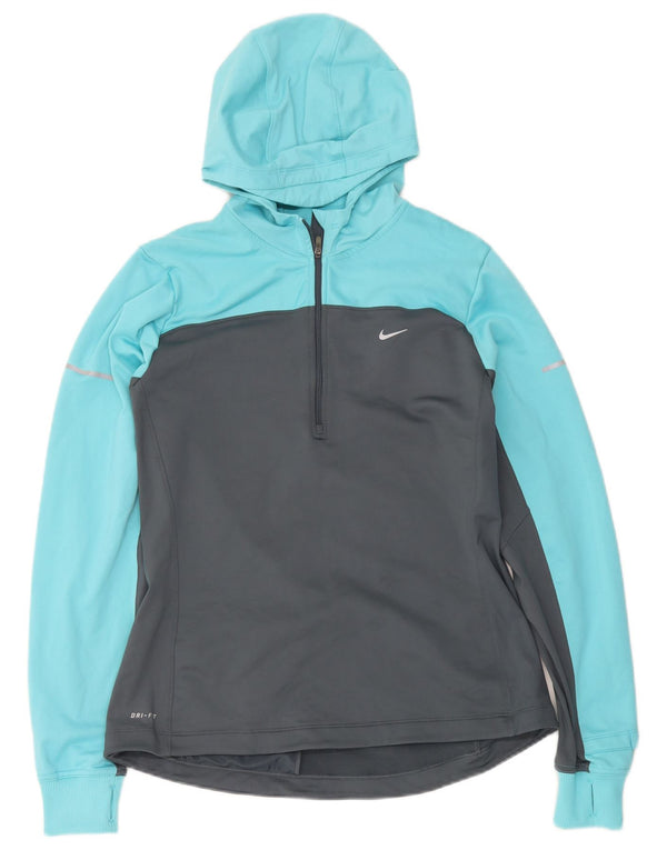 Nike Ženska majica s kapuljačom Dri Fit Top UK 16 Large Blue