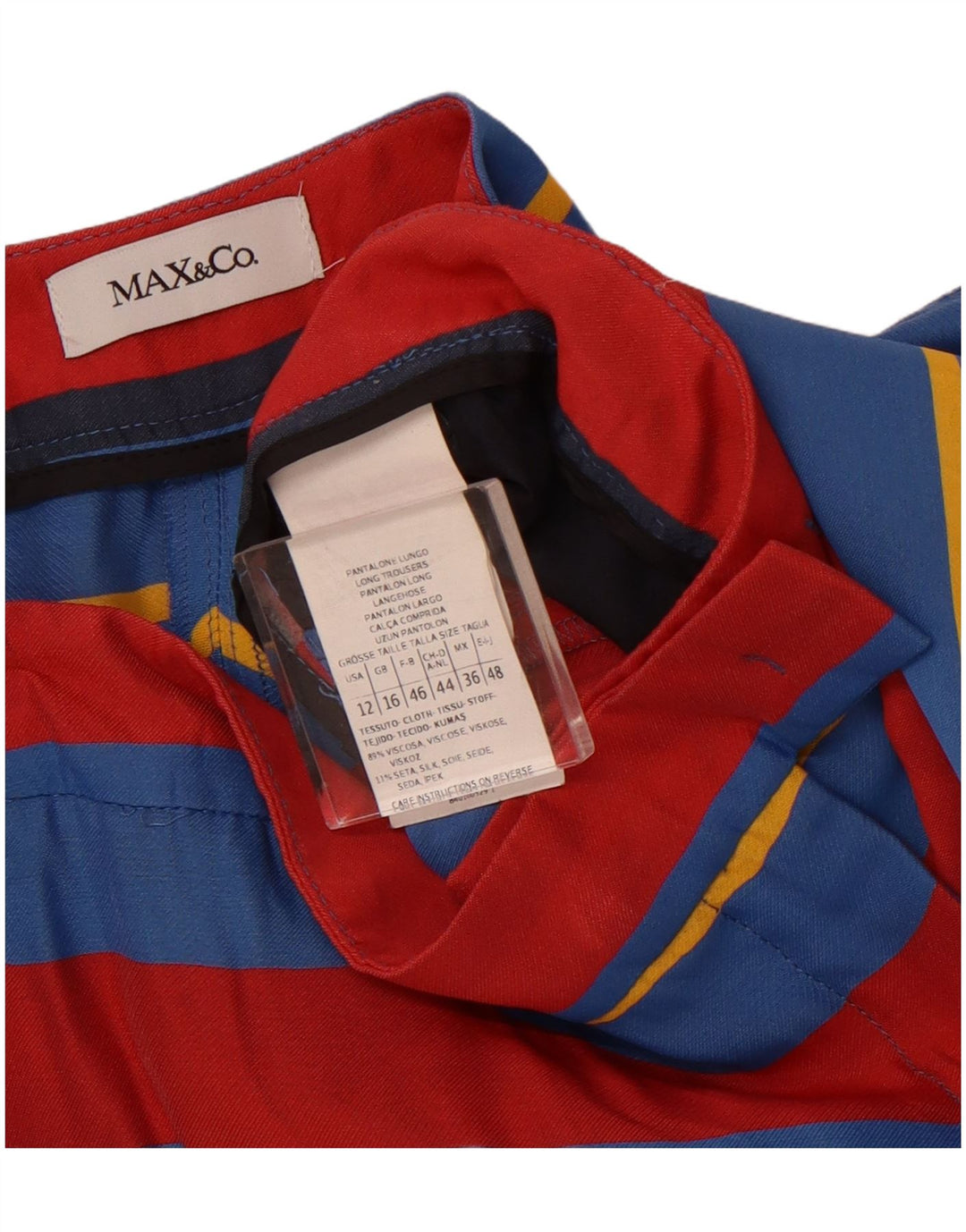 MAX & CO. Ženske skraćene hlače UK 16 Large W34 L27 Višebojne