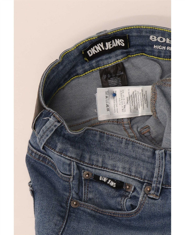 Dkny ženske lepršave traperice W27 L31 plavi pamuk