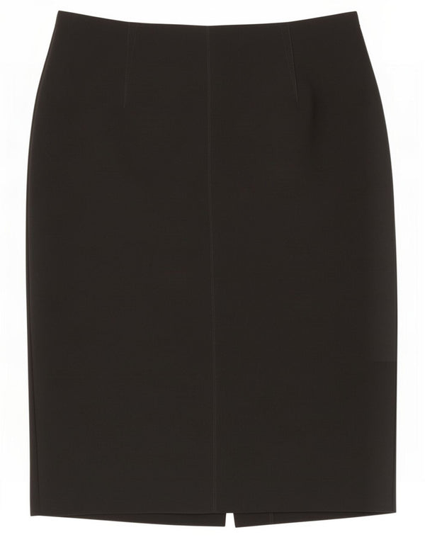 Marks & Spencer ženska pencil suknja UK 14 Large W32 crni poliester