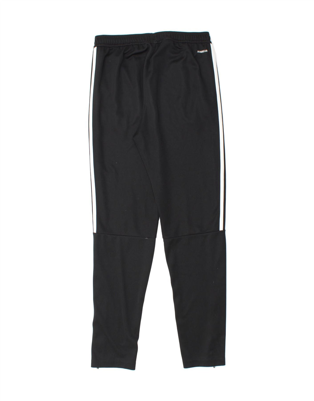 ADIDAS Boys Tracksuit Trousers 13-14 Years Black Polyester Vintage Adidas and Second-Hand Adidas from Messina Hembry 