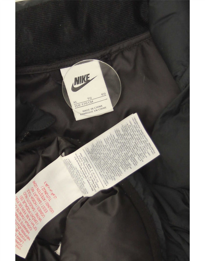 Nike Boys Padded Gilet 13-14 Years XL crni poliester