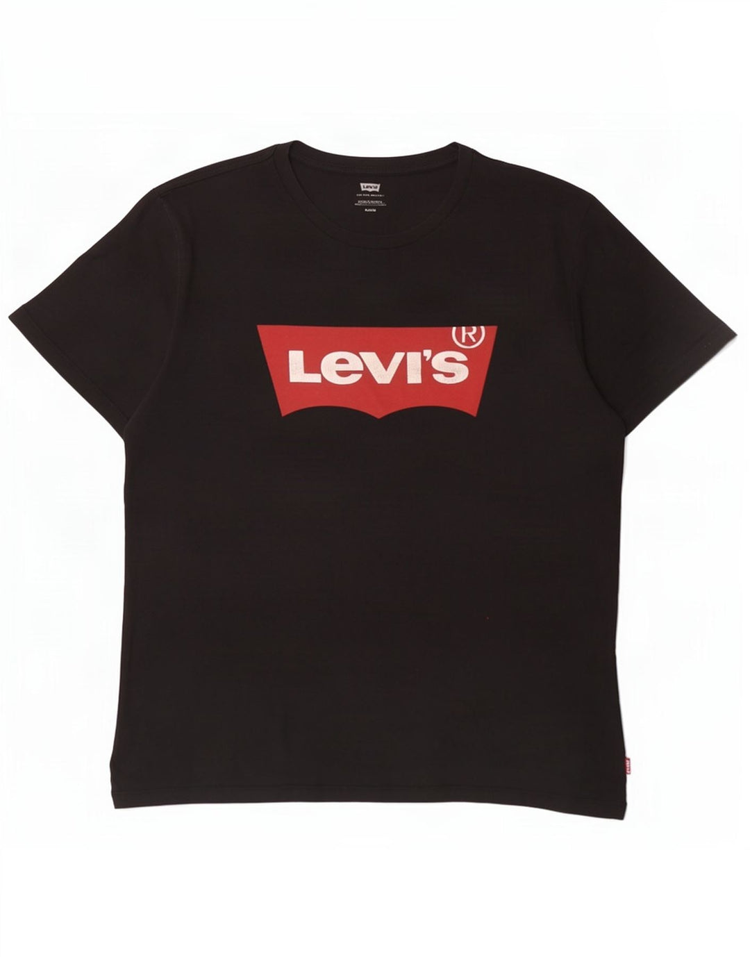 Levi's muška majica kratkih rukava srednje veličine, crni pamuk