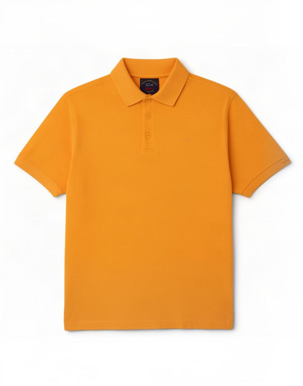 Paul & Shark muška polo majica Mala žuta pamučna