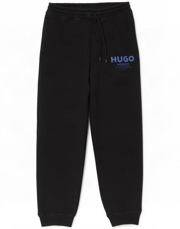 Hugo Boss Mens Graphic Trenirka Hlače Joggers Large Black Cotton