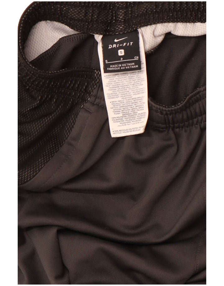 NIKE muške Dri Fit hlače za trenirku male crne poliesterske