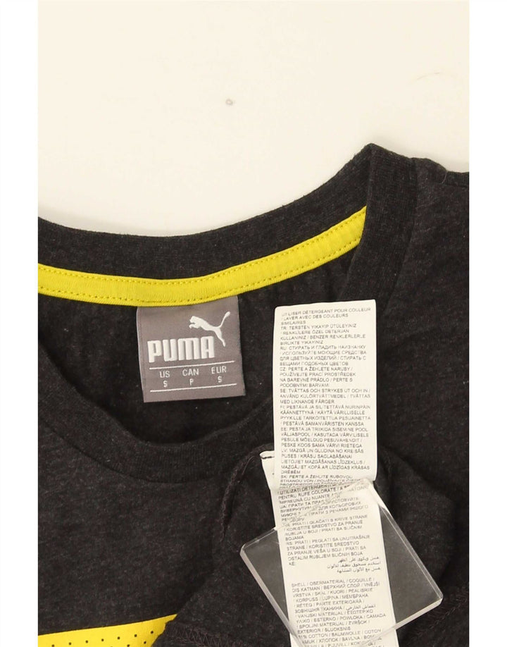 Puma muška majica kratkih rukava s grafičkim motivima, mali sivi pamuk
