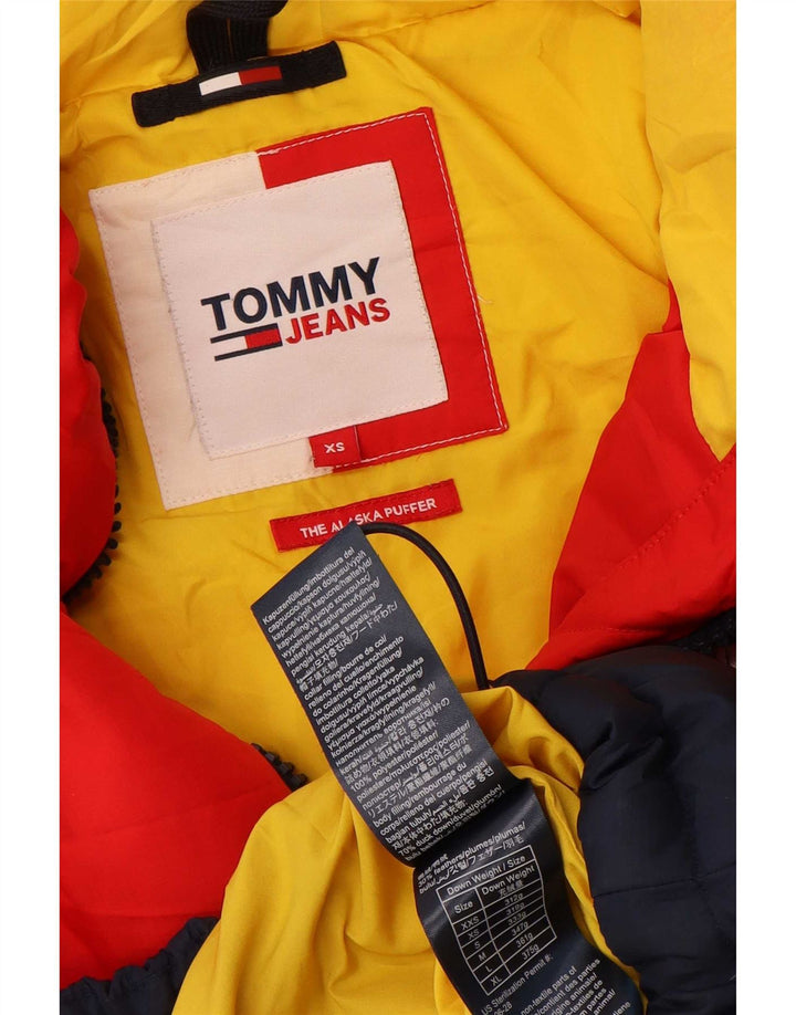 Tommy Hilfiger muška grafička podstavljena jakna UK 34 XS Višebojna