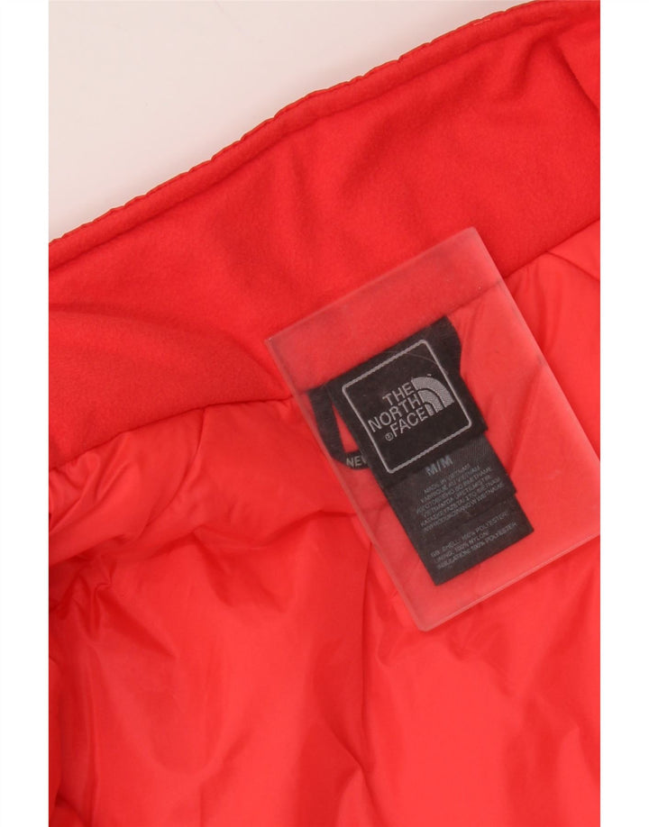 THE NORTH FACE Ženska jakna vjetrovka UK 14 srednje crvene boje od poliestera