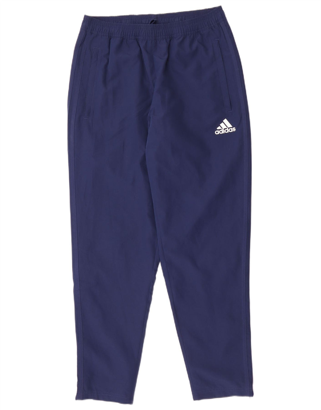 Adidas muške trenirke Climalite srednje tamnoplave poliesterske hlače