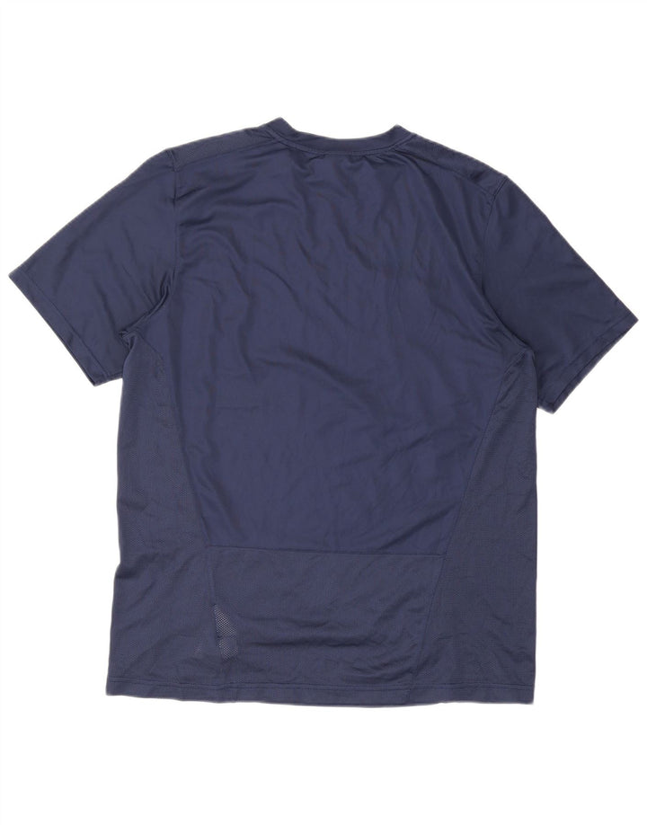 Nike Dri Fit majica kratkih rukava, veliki mornarsko plavi poliester