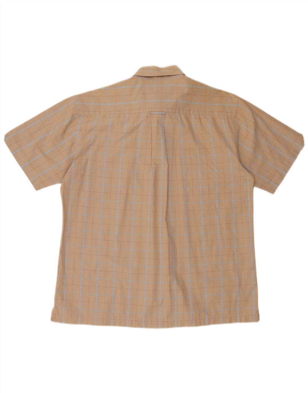 Ben Sherman muška košulja kratkih rukava veliki bež karirani