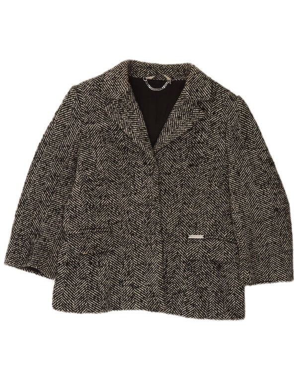 Liu Jo ženska jakna sako 3/4 rukava UK 14 srednje siva riblja kost