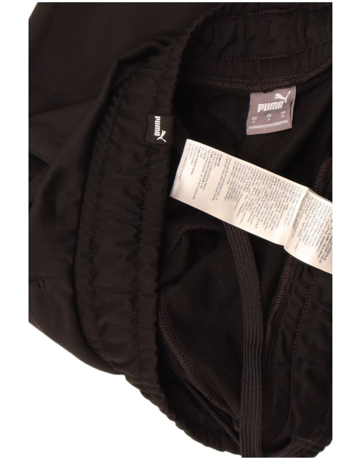 Puma ženske trenirke hlače UK 10 male crne poliesterske