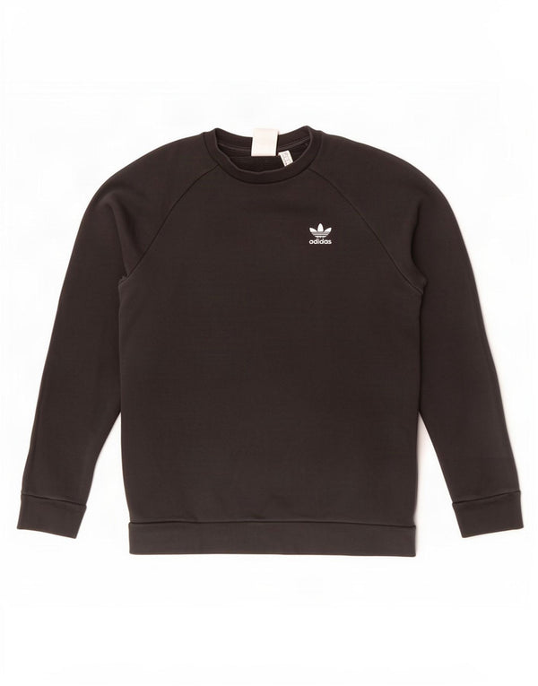 Adidas muški džemperi mali crni pamuk