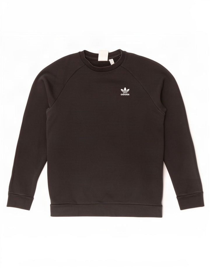 Adidas muški džemperi mali crni pamuk