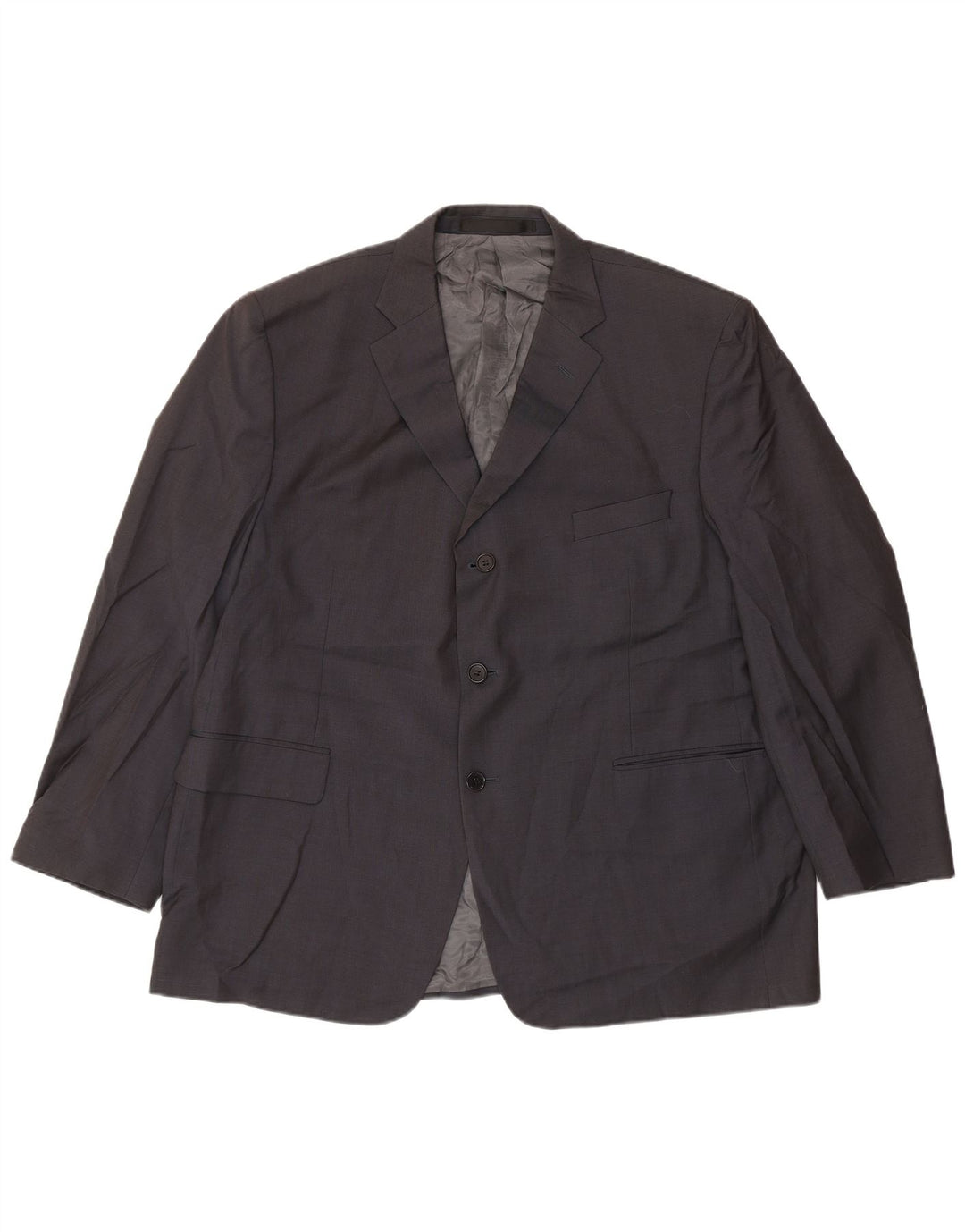 Marks & Spencer muška jakna sako s 3 gumba UK 46 3XL tamnoplava vuna