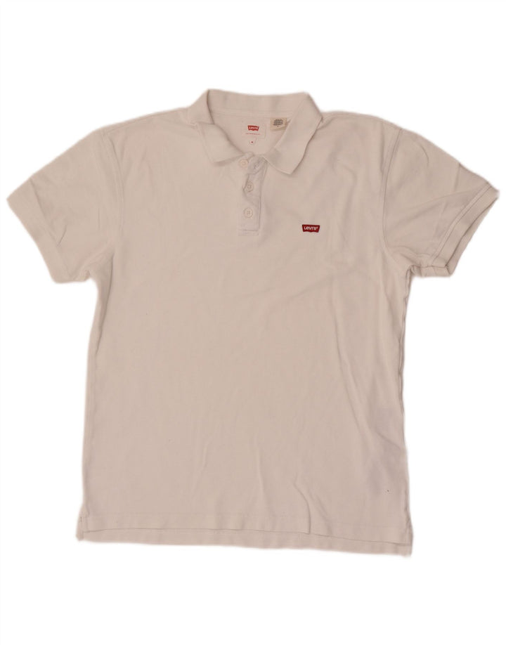 Levi's muška polo majica Srednje bijeli pamuk