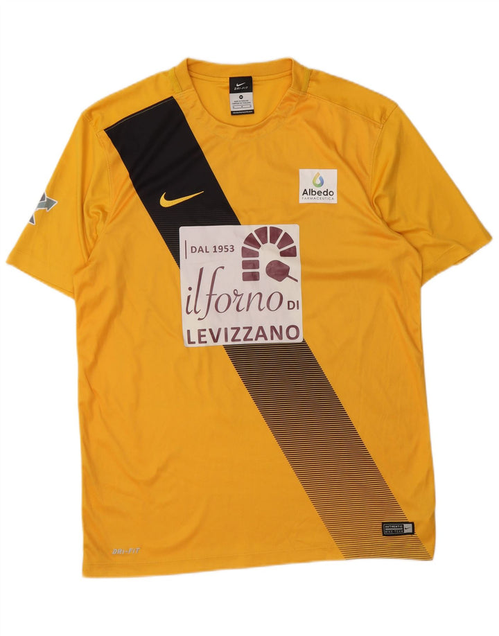 Nike Dri Fit Graphic T-Shirt majica srednje žute boje, poliester