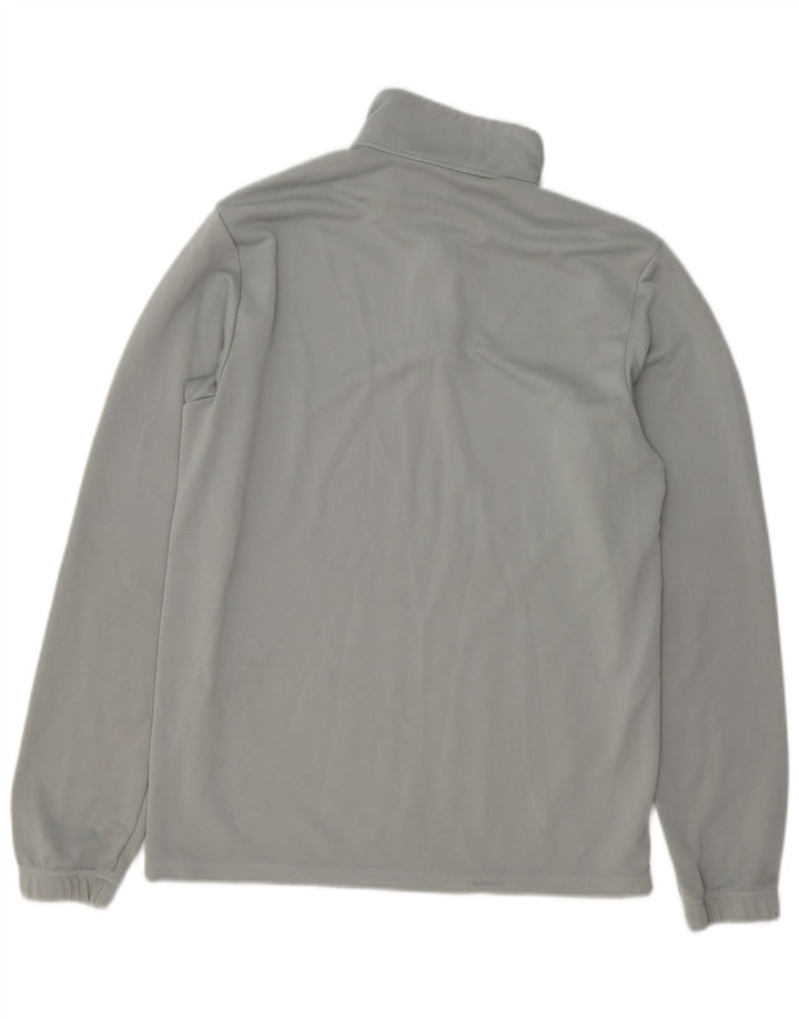 Adidas muška trenirka Aeroready zip izrez i gornji dio srednje sive poliestera