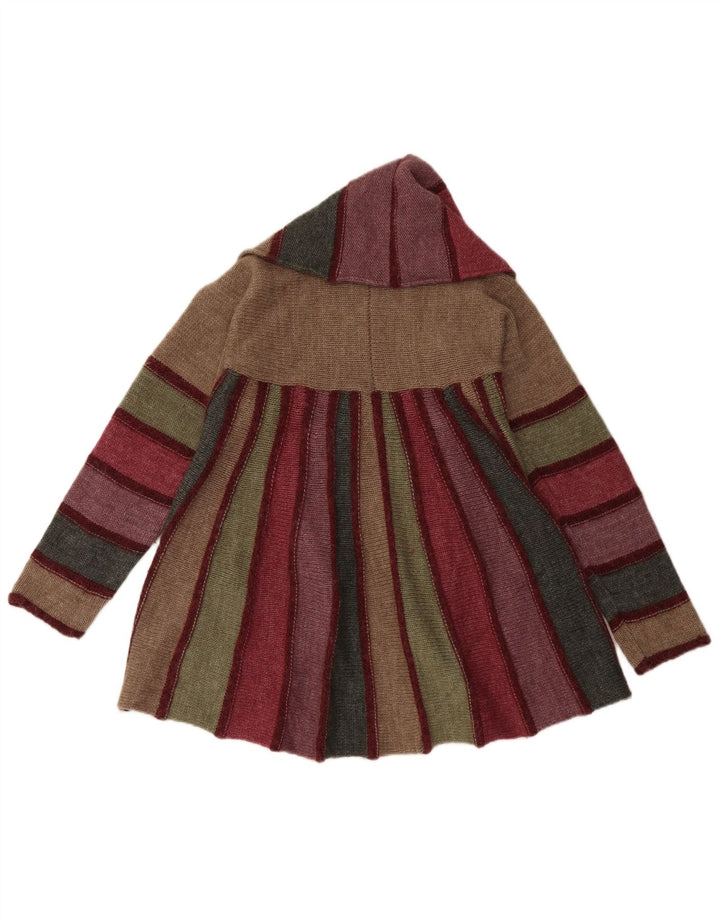 MARLBORO CLASSICS Ženski kardigan džemper UK 10 Mali višebojni