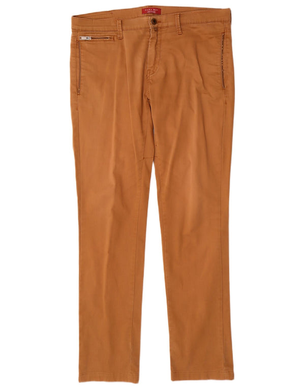 Zara muške uske chino hlače EU 42 velike W32 L32 bež