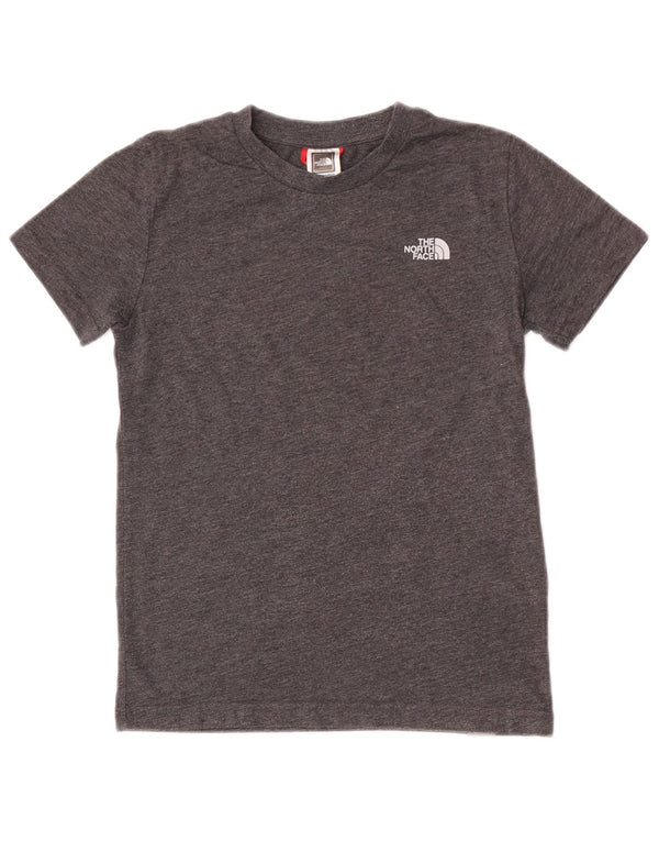 The North Face Boys T-Shirt Top 9-10 Years srednje sivi pamuk