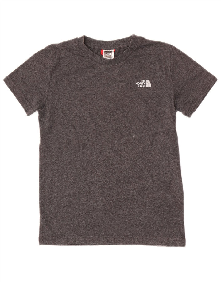 The North Face Boys T-Shirt Top 9-10 Years srednje sivi pamuk