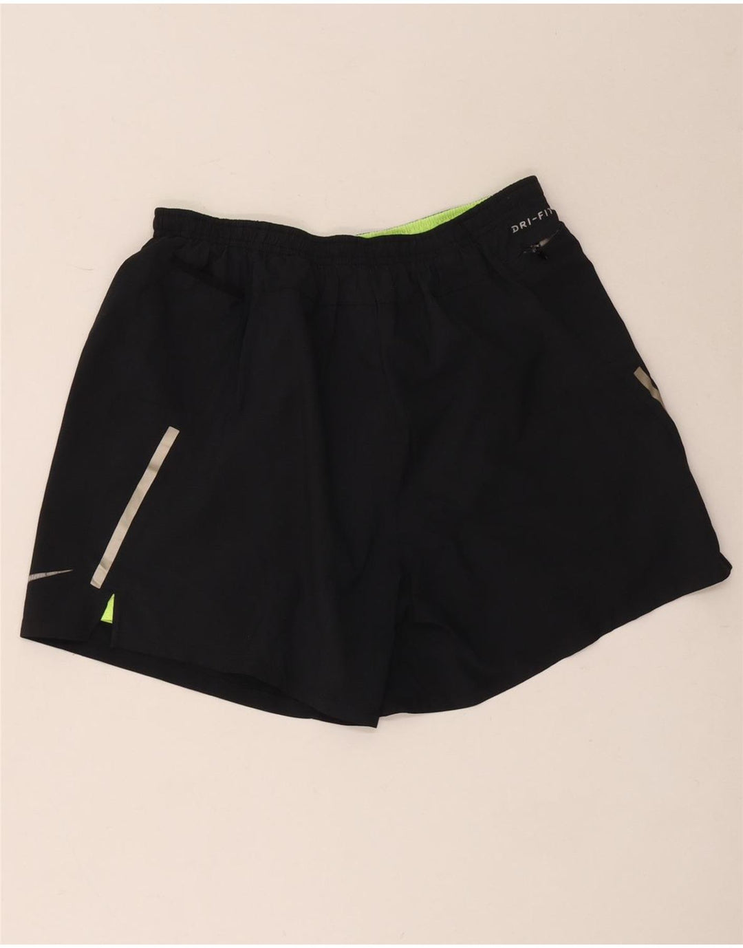Nike muške Dri Fit sportske kratke hlače UK 8 mali crni poliester