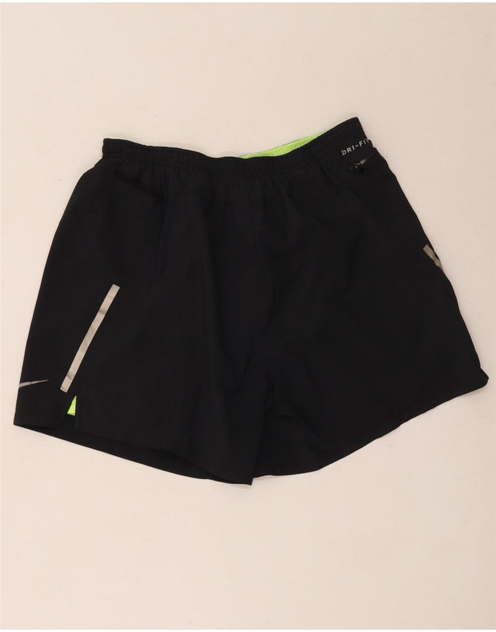 Nike muške Dri Fit sportske kratke hlače UK 8 mali crni poliester