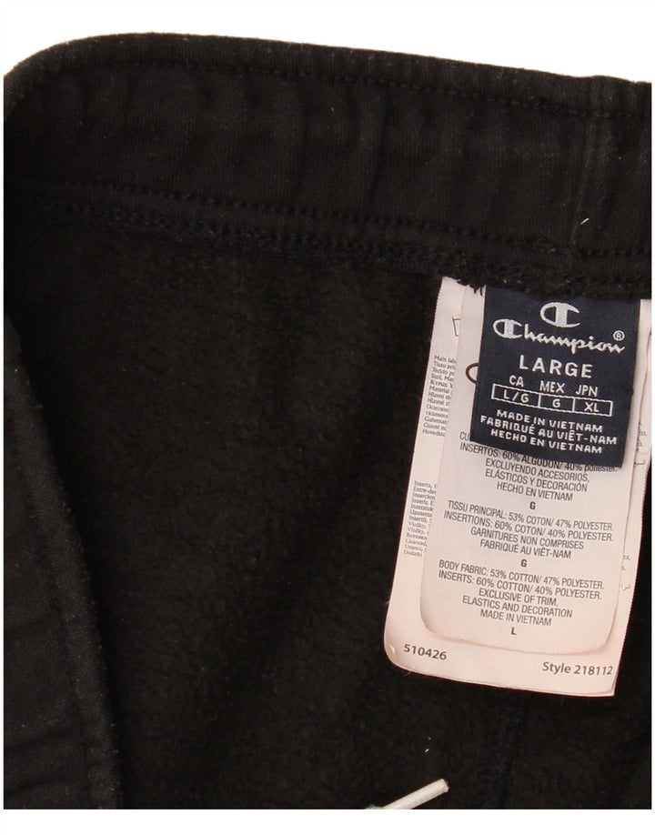 Champion velike crne pamučne trenirke