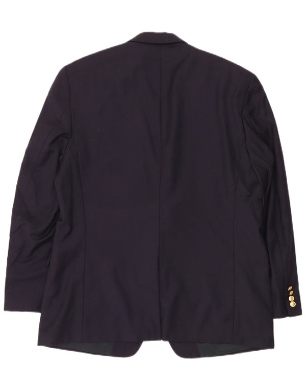 RALPH LAUREN Muški sako sa 2 gumba UK 44 2XL Mornarsko plava vuna