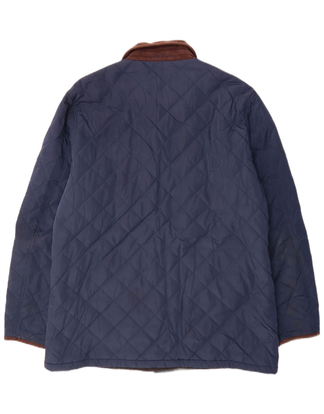 Crew Clothing Muška prošivena jakna UK 44 2XL mornarsko plava poliesterska boja