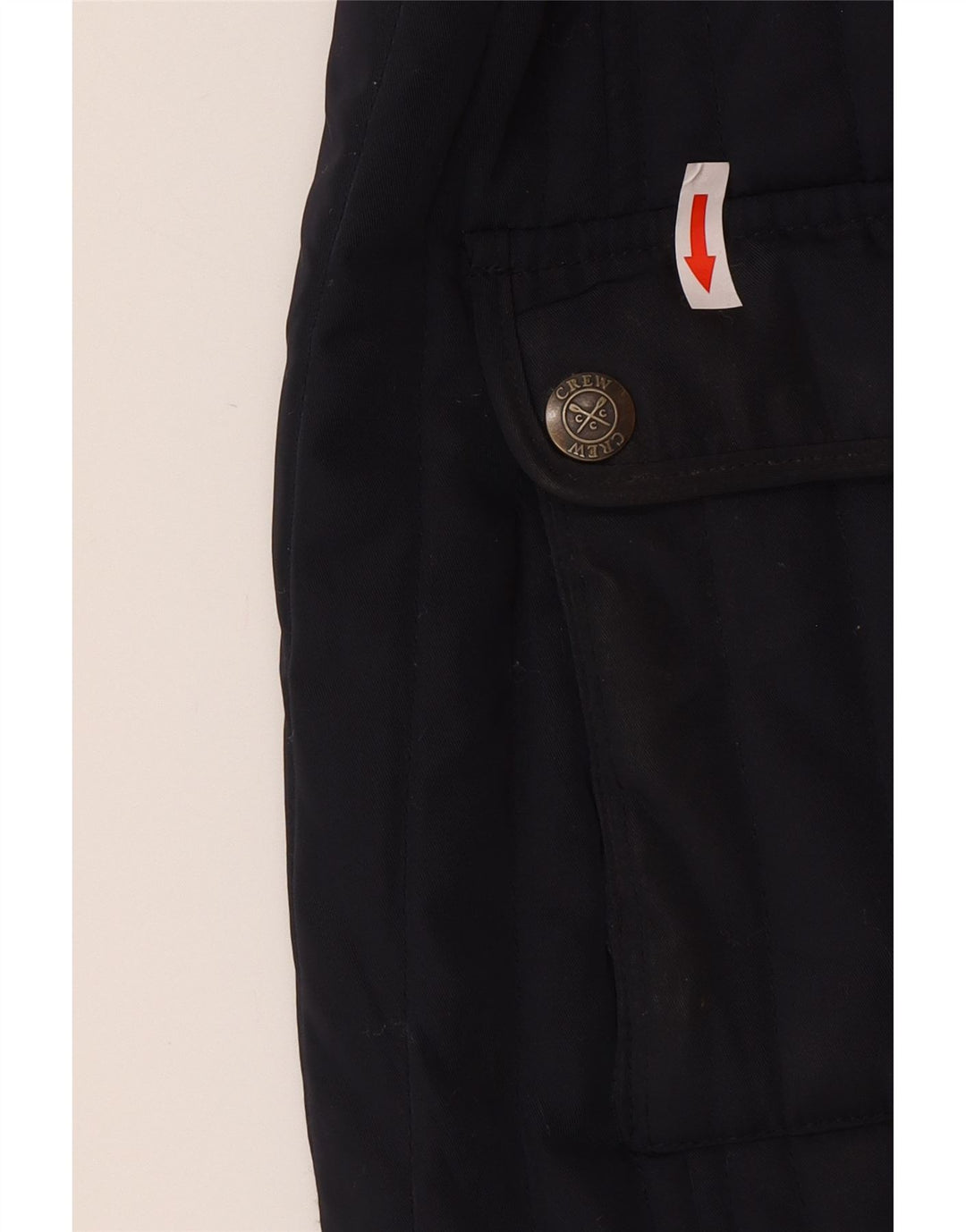 Crew Clothing Ženska podstavljena jakna UK 10 Mali tamnoplavi poliester