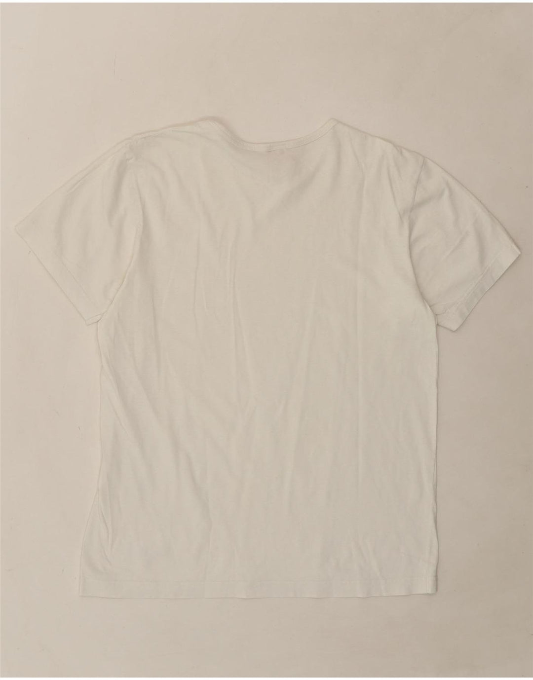 PUMA Womens T-Shirt Top UK 14 Medium White Vintage Puma and Second-Hand Puma from Messina Hembry 