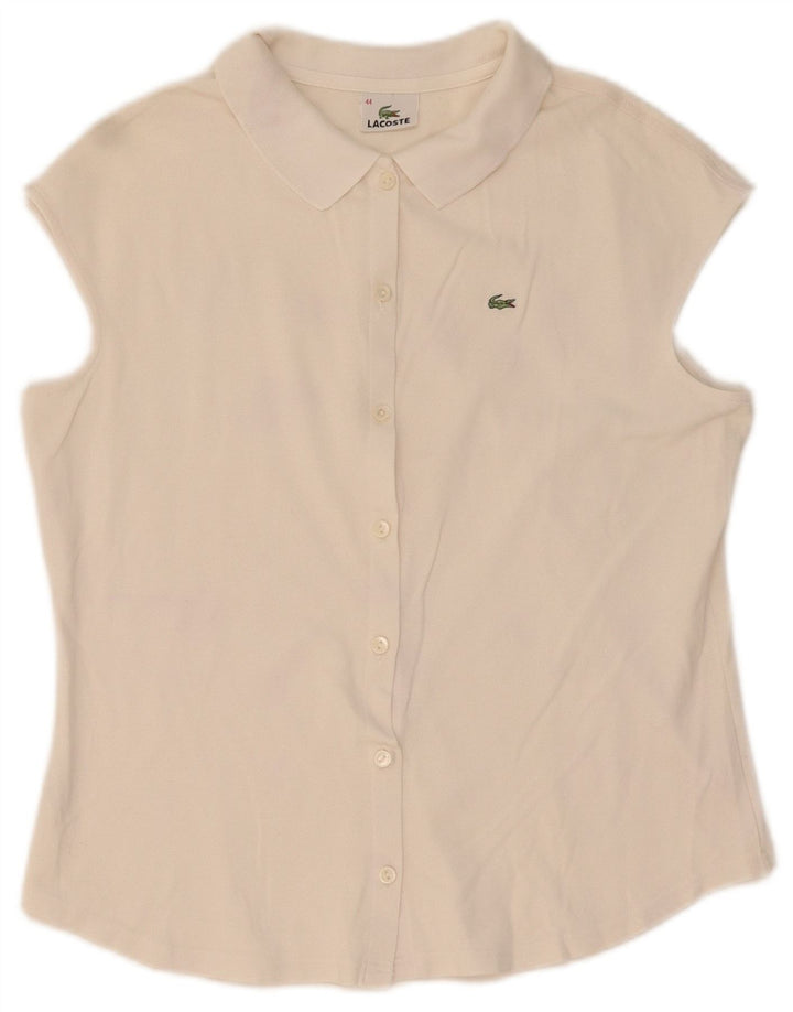 Lacoste ženska košulja kratkih rukava, bluza, veličina 44, velika bijela