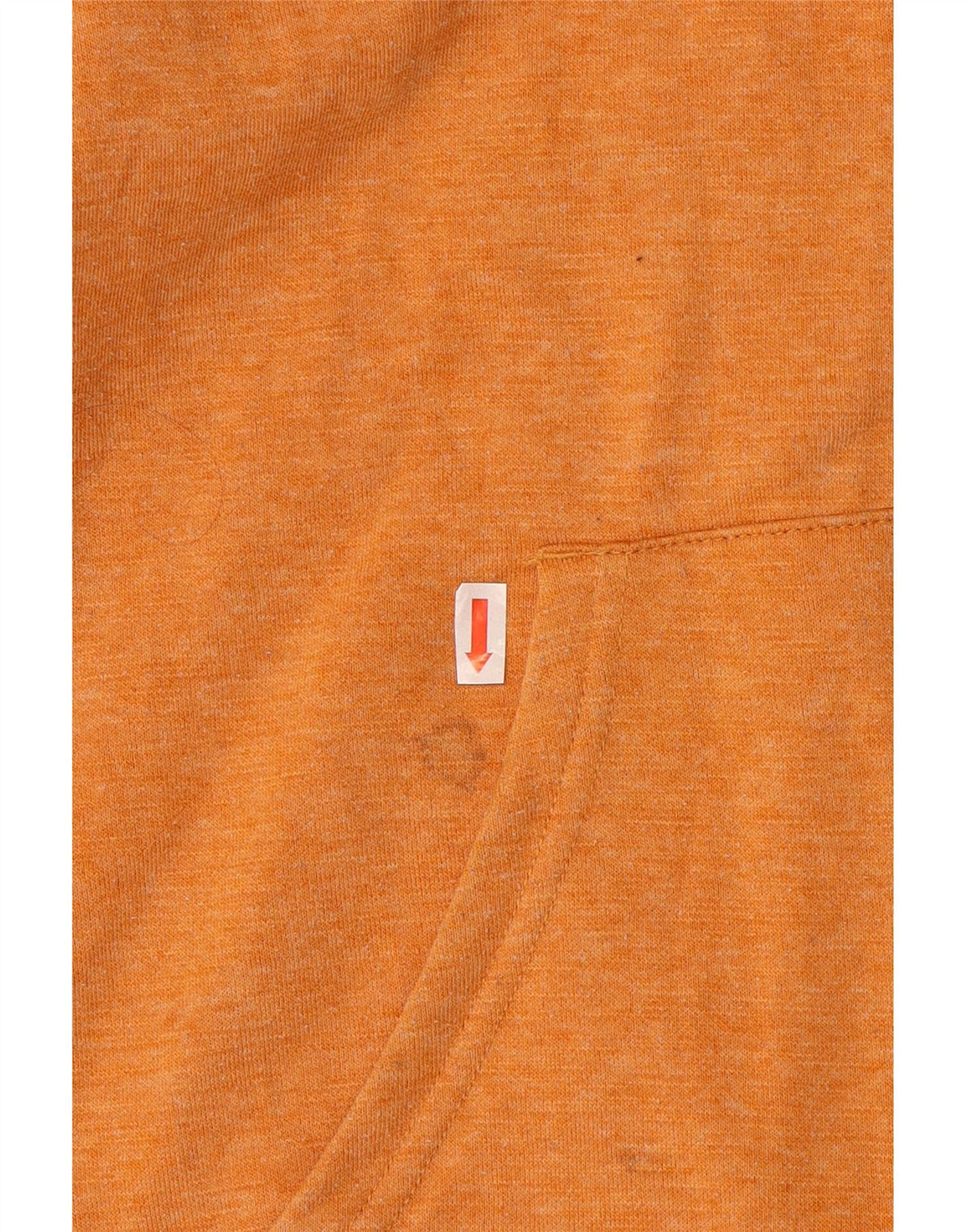 QUIKSILVER Ženski pulover s kapuljačom na patentni zatvarač UK 14 Large Orange Colourblock Pamuk